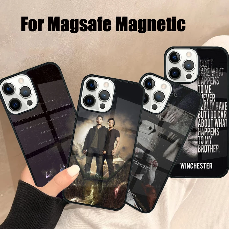 Чехол для телефона Magsafe «Сверхъестественное» в американском ТВ-шоу для iPhone 16, 15, 14, 13, 12, 11 Pro Max Plus, зеркальный беспроводной магнитный чехол
Чехол для телефона Magsafe «Сверхъестественное» в американском ТВ-шоу для iPhone 16, 15, 14, 13, 12, 11 Pro Max Plus, зеркальный беспроводной магнитный чехол