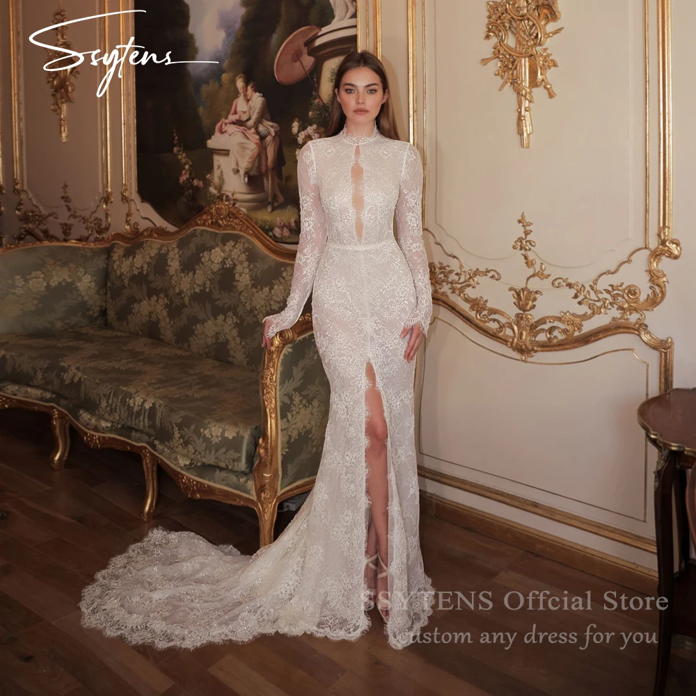 SSYTENS элегантные свадебные платья русалки невесты сексуальные иллюзорные кружевные длинные вечерние платья для свадебной вечеринки по индивидуальному заказу Vestidos Marriee
SSYTENS элегантные свадебные платья русалки невесты сексуальные иллюзорные кружевные длинные вечерние платья для свадебной вечеринки по индивидуальному заказу Vestidos Marriee