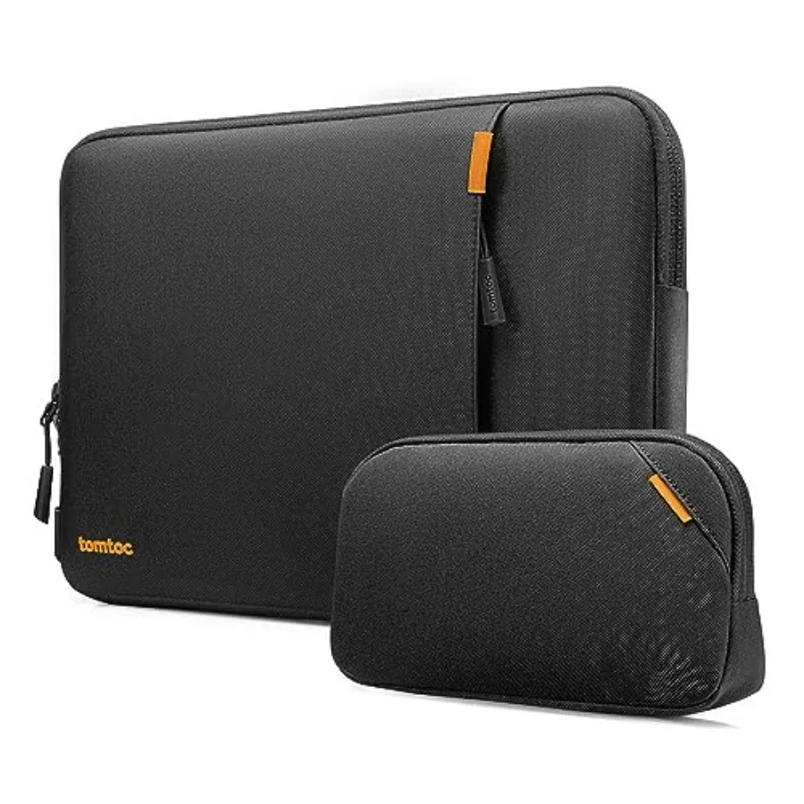 360 Protective Laptop Sleeve Set for MacBook Air M5/A3449 2026 M4/A3240 M3/A3113 M2/A2681 M1/A2337 Water-Resistant Laptop Case
360 Protective Laptop Sleeve Set for MacBook Air M5/A3449 2026 M4/A3240 M3/A3113 M2/A2681 M1/A2337 Water-Resistant Laptop Case