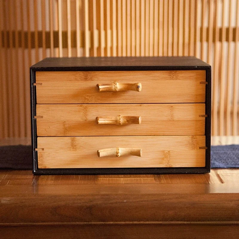 Chinese Solid Bamboo Tea Cake Organizer, Multi-Layer Drawer Storage Box, Desktop Jewelry Case, Creative Storage Solutions.
Chinese Solid Bamboo Tea Cake Organizer, Multi-Layer Drawer Storage Box, Desktop Jewelry Case, Creative Storage Solutions.
