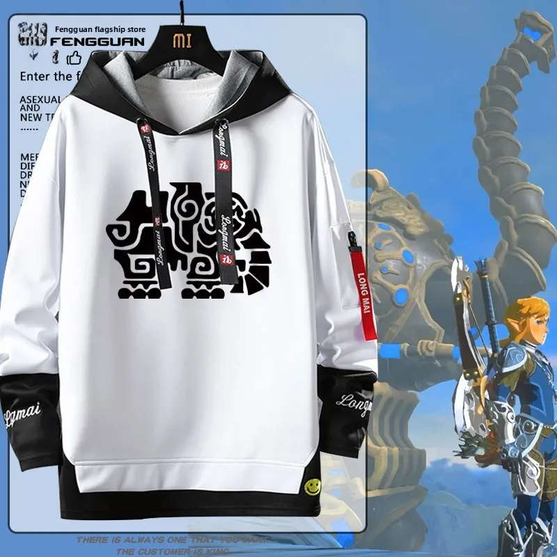 Толстовка свободного кроя с капюшоном Four Divine Beasts of the Legend of Game ex Молодежный модный осенне-зимний топ
Толстовка свободного кроя с капюшоном Four Divine Beasts of the Legend of Game ex Молодежный модный осенне-зимний топ