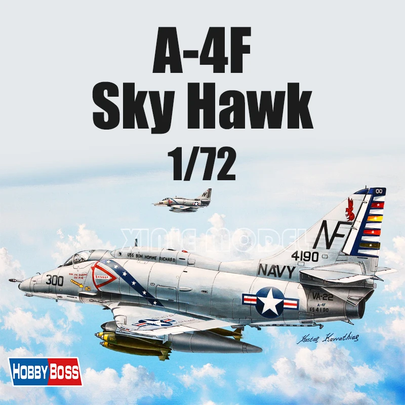 Комплект пластиковой собранной модели самолета Trumpeter 87255 A-4F «Skyhawk» штурмовик 1/72
Комплект пластиковой собранной модели самолета Trumpeter 87255 A-4F «Skyhawk» штурмовик 1/72