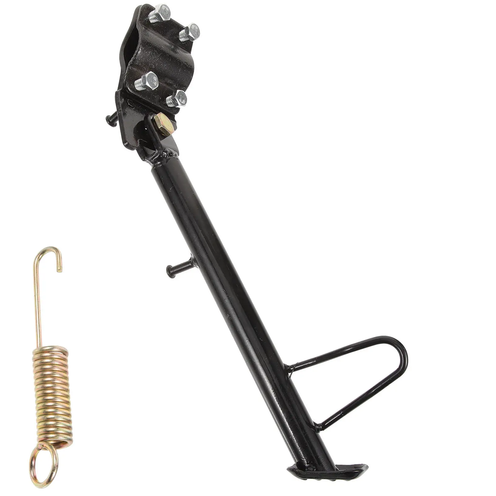 Motorcycle Kickstand Side Stand Foot Support Heavy Duty Corrosion Wear Resistant Metal Stand for Electric Scooter Motorcycle
Motorcycle Kickstand Side Stand Foot Support Heavy Duty Corrosion Wear Resistant Metal Stand for Electric Scooter Motorcycle