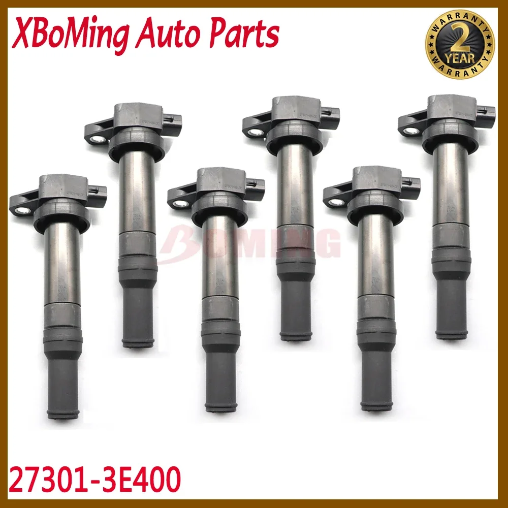 Car Ignition Coil 27301-3E400 for Hyundai Santa Fe for Kia Optima Rondo Magnetis 2.7L 273013E400 27301 3E400 UF-558
Car Ignition Coil 27301-3E400 for Hyundai Santa Fe for Kia Optima Rondo Magnetis 2.7L 273013E400 27301 3E400 UF-558