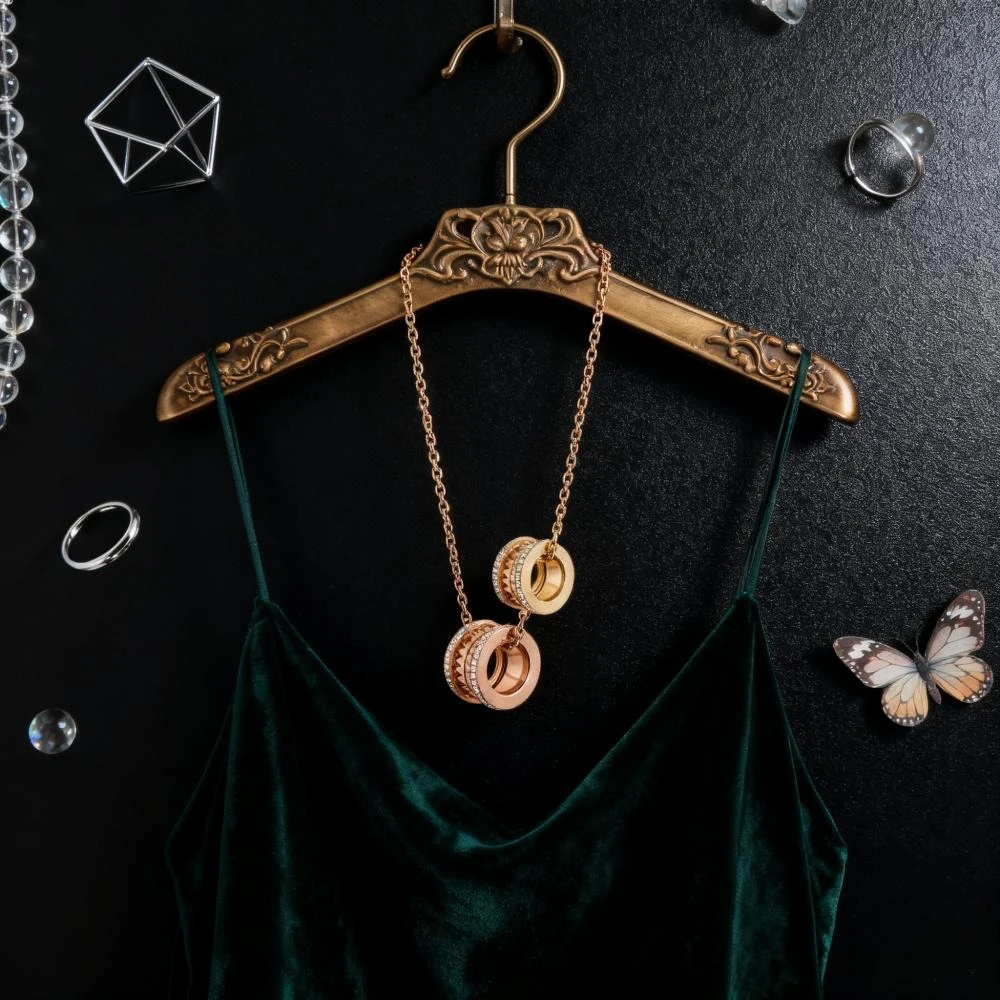 Premium Jewelry Small Waist Spring Necklace for Women & Men - Black Ceramic, Little Red, Charity Item, Diamond-Inlaid Pendant
Premium Jewelry Small Waist Spring Necklace for Women & Men - Black Ceramic, Little Red, Charity Item, Diamond-Inlaid Pendant