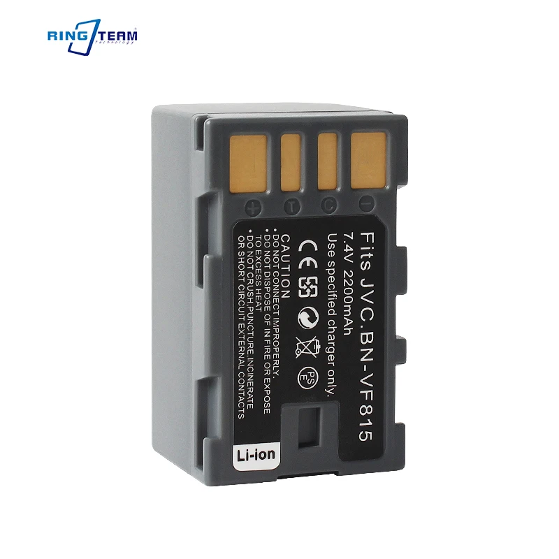 BN-VF815 Spare Battery High Capacity 1400mAh for JVC Everio GZ-MG Series Camcorder - Rechargeable Li-Ion
BN-VF815 Spare Battery High Capacity 1400mAh for JVC Everio GZ-MG Series Camcorder - Rechargeable Li-Ion