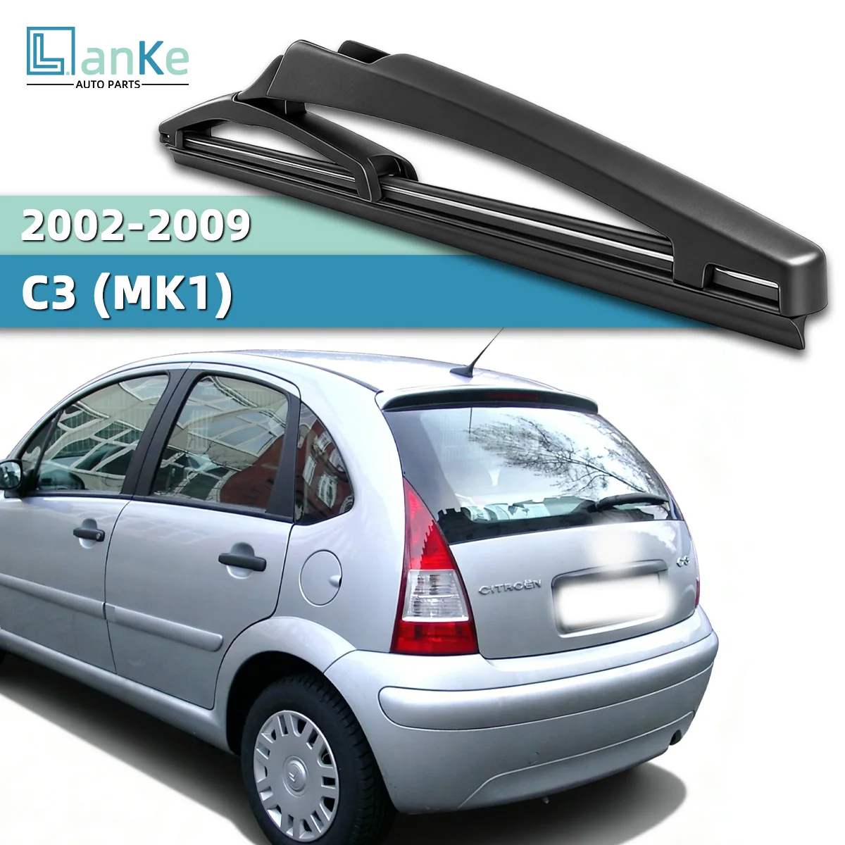 Lanke Rear Windscreen Wiper for Citroen C3 (MK1) 2002-2009 Quiet Wipe Replacement Durable Rubber Strip Stable Wipe Performance
Lanke Rear Windscreen Wiper for Citroen C3 (MK1) 2002-2009 Quiet Wipe Replacement Durable Rubber Strip Stable Wipe Performance