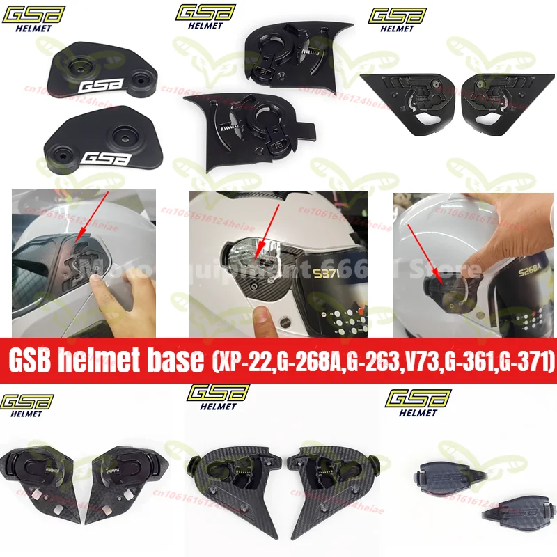 GSB Helmet Base, G-268A, G-263, V73, G-361, G-371, RC5,XP-22 Helmet Replacement Accessories
GSB Helmet Base, G-268A, G-263, V73, G-361, G-371, RC5,XP-22 Helmet Replacement Accessories