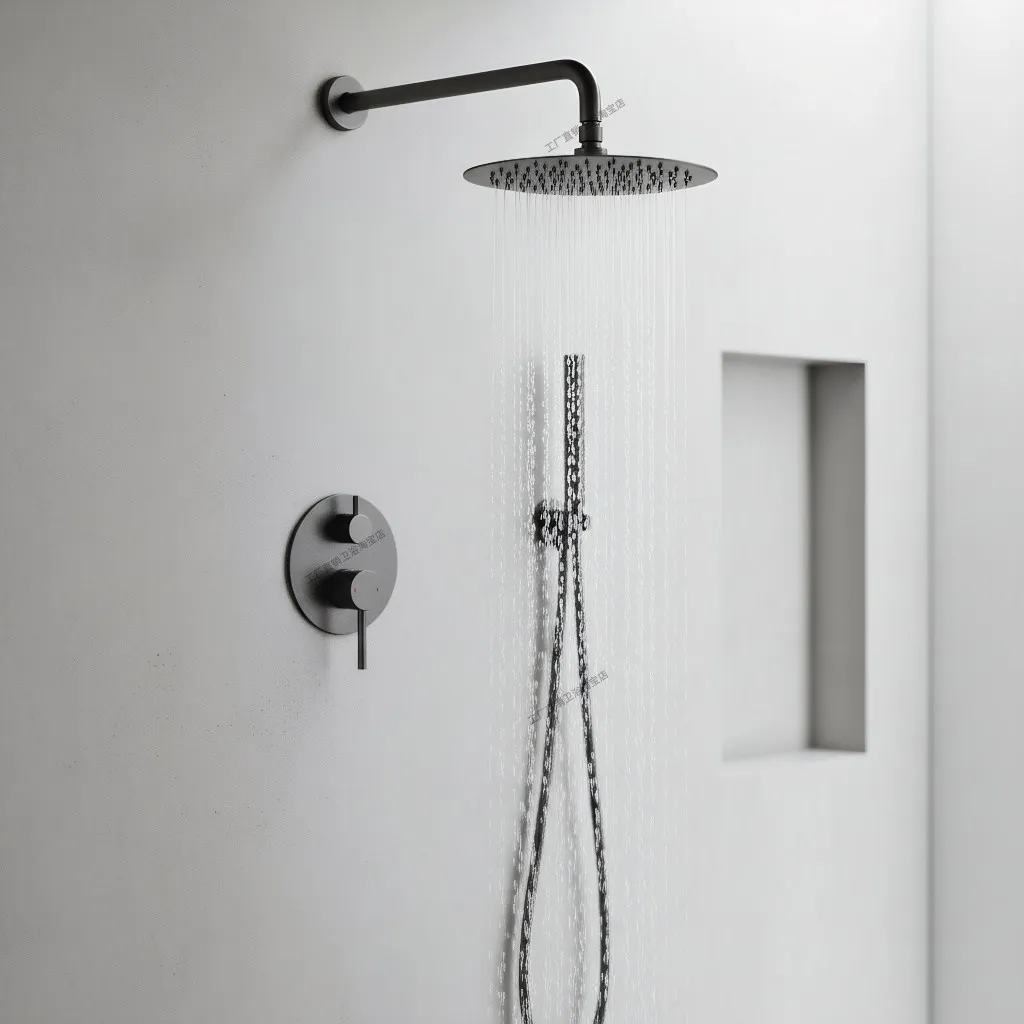All-copper concealed wall-mounted shower hotel homestay shower hot melt ceiling shower set
All-copper concealed wall-mounted shower hotel homestay shower hot melt ceiling shower set