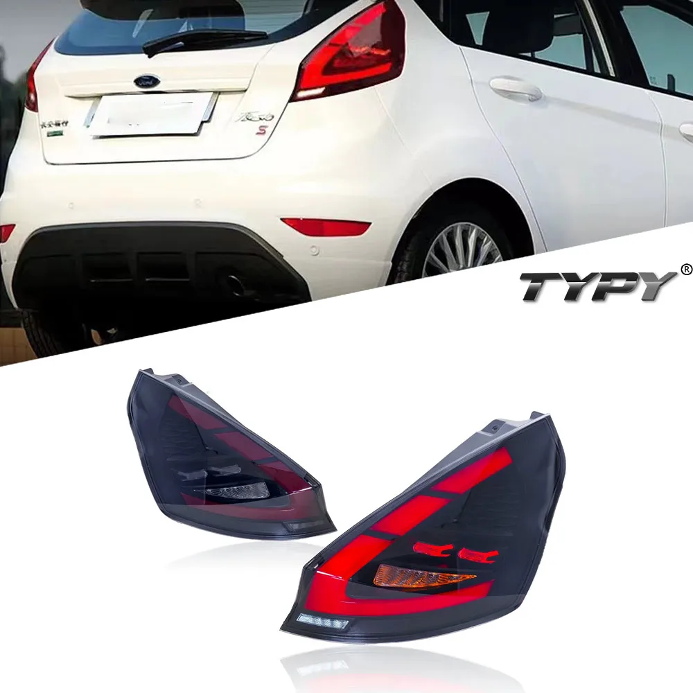 Car Styling Tail Lamp Assembly For Ford Fiesta Taillights 2009-2015 Upgrade Modifided to NEW Fiesta Dynamic Turn LED Taillights
Car Styling Tail Lamp Assembly For Ford Fiesta Taillights 2009-2015 Upgrade Modifided to NEW Fiesta Dynamic Turn LED Taillights