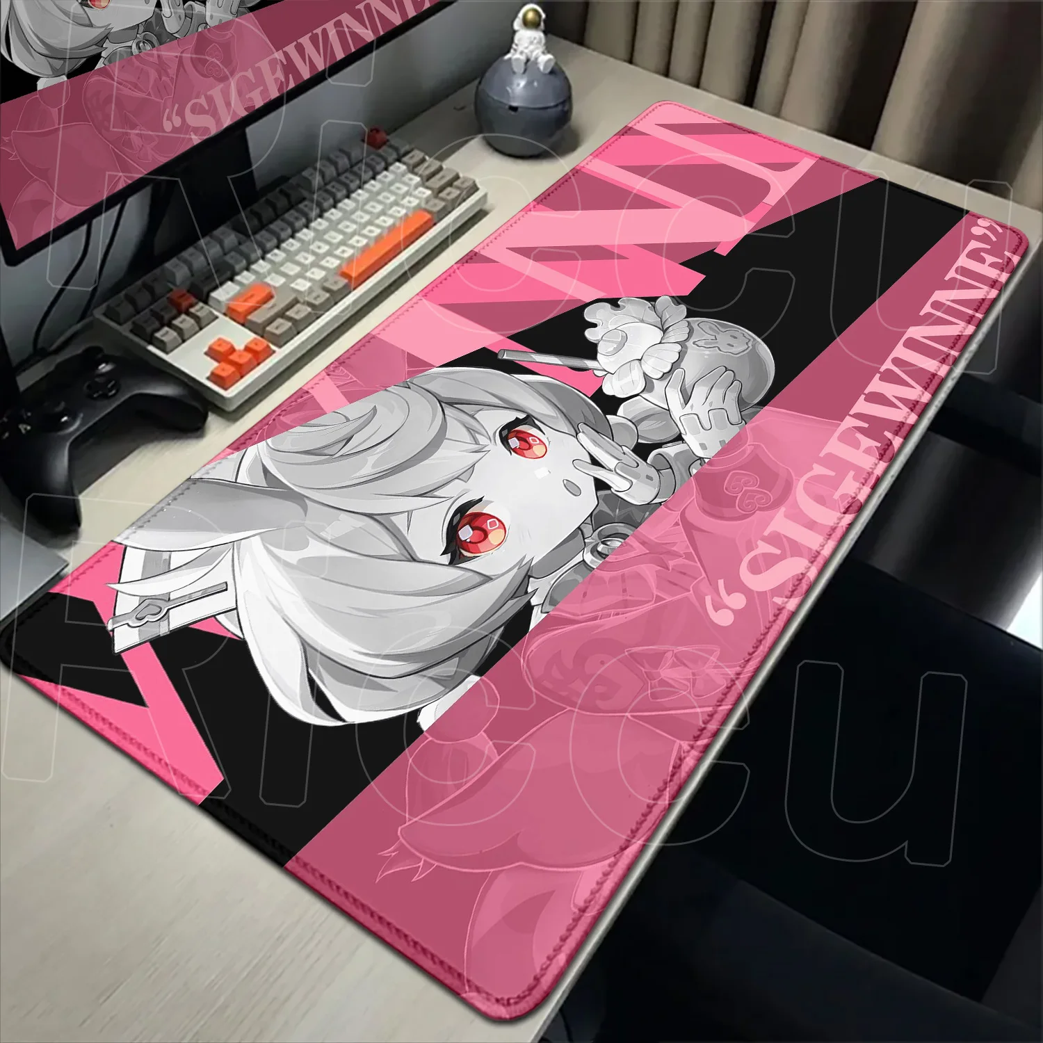 Kawaii Anime Girl Sigewinne Non-slip Mousepad 900x400mm Genshin Laptop Gamer Keyboard Pad XXL Soft Rubber Mousepad Speed Deskmat 
Kawaii Anime Girl Sigewinne Non-slip Mousepad 900x400mm Genshin Laptop Gamer Keyboard Pad XXL Soft Rubber Mousepad Speed Deskmat