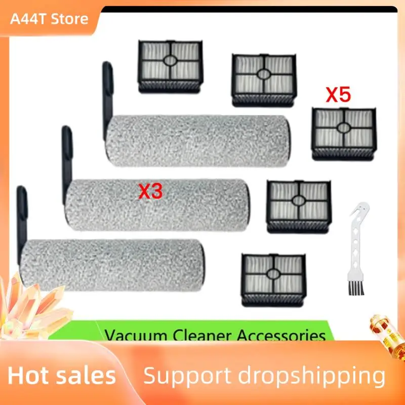 A44T 9PCS Brush Roller & Filter Kit For Dreame Trouver K10 & K10 Pro Vacuum Cleaners Parts Enhance Cleaning Efficiency
A44T 9PCS Brush Roller & Filter Kit For Dreame Trouver K10 & K10 Pro Vacuum Cleaners Parts Enhance Cleaning Efficiency