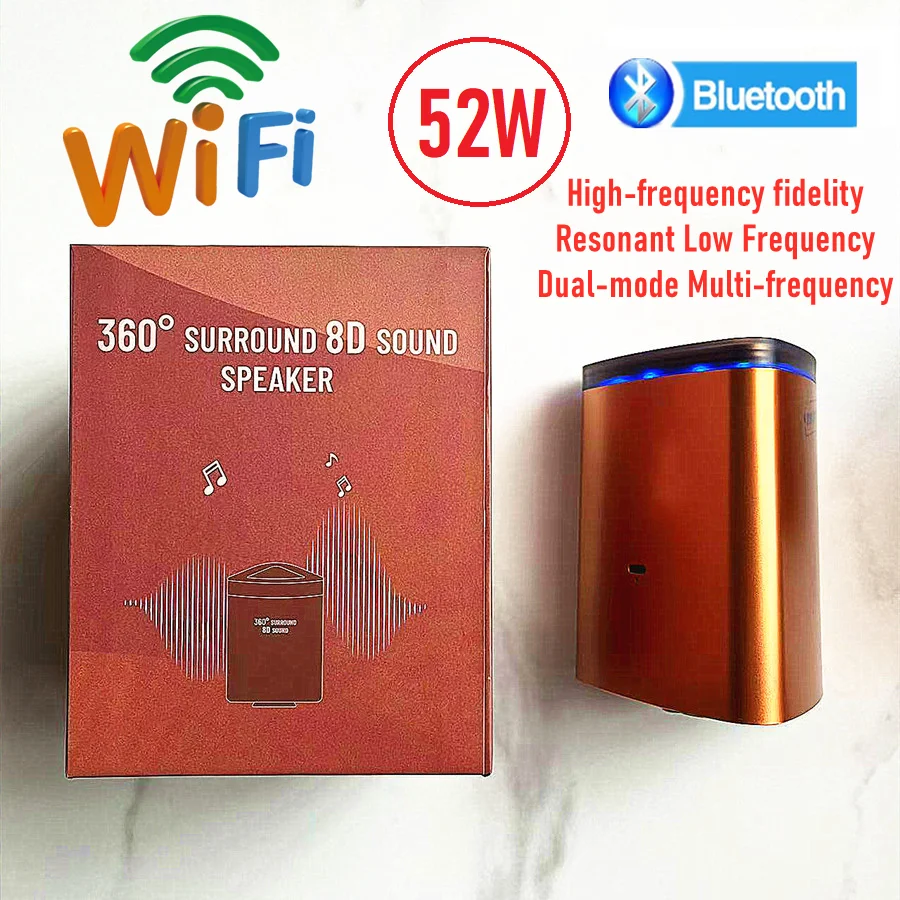 52W Wifi APP Remote Control Vibro Bluetooth Speaker Wireless Subwoofer Portable Neighbor Speaker Surround Vibration Speakers
52W Wifi APP Remote Control Vibro Bluetooth Speaker Wireless Subwoofer Portable Neighbor Speaker Surround Vibration Speakers