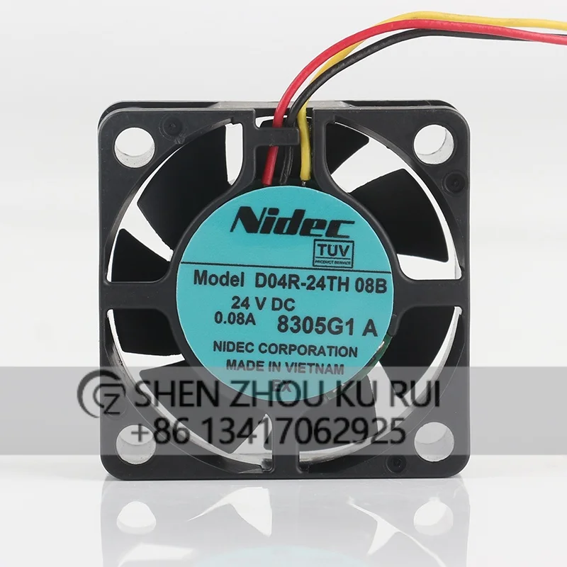 New Nidec 5V 12V 48V DC24V 0.08A AC EC 4015 40X40X15MM 4CM Frequency changer printer Copier D04R-24TH 08B three-wire cooling fan
New Nidec 5V 12V 48V DC24V 0.08A AC EC 4015 40X40X15MM 4CM Frequency changer printer Copier D04R-24TH 08B three-wire cooling fan