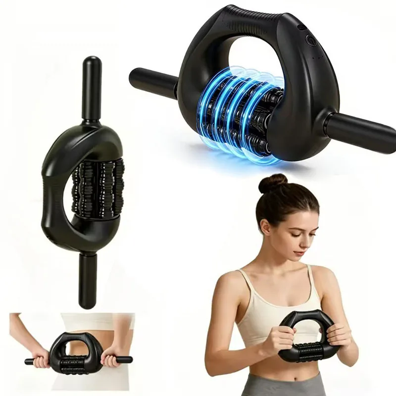Electric Handheld Rolling Percussive Massage for Whole Body Muscle Relaxation, Deep Tissu Roller Fascia Massage, Silicone Roller
Electric Handheld Rolling Percussive Massage for Whole Body Muscle Relaxation, Deep Tissu Roller Fascia Massage, Silicone Roller