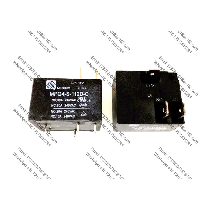 НОВОЕ MPQ4-S-112D-C MPQ4 S 112D C MPQ4S112DC 12 В постоянного тока, 12 В, реле 30 А, 5 контактов
НОВОЕ MPQ4-S-112D-C MPQ4 S 112D C MPQ4S112DC 12 В постоянного тока, 12 В, реле 30 А, 5 контактов