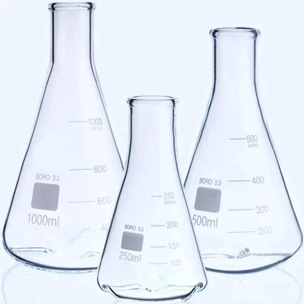250 500 1000 2000ml High Borosilicate Glass Glass Shake Conical Flask with 3 Baffles Labrotary Glassware Chemical Experiment
250 500 1000 2000ml High Borosilicate Glass Glass Shake Conical Flask with 3 Baffles Labrotary Glassware Chemical Experiment