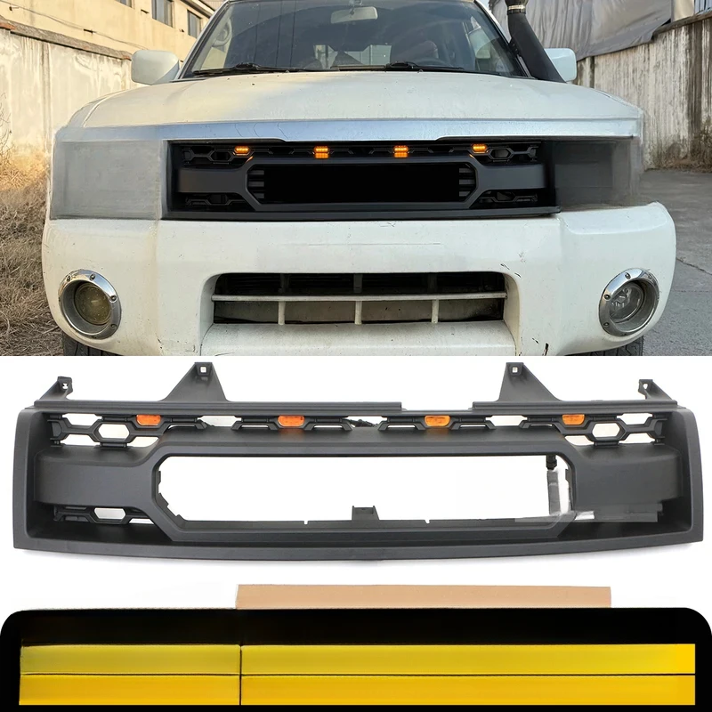 Factory Hot Selling Matte Black Front Racing Grille Compatible With 2001-2005 Frontier D22 Navara Paladin Models
Factory Hot Selling Matte Black Front Racing Grille Compatible With 2001-2005 Frontier D22 Navara Paladin Models