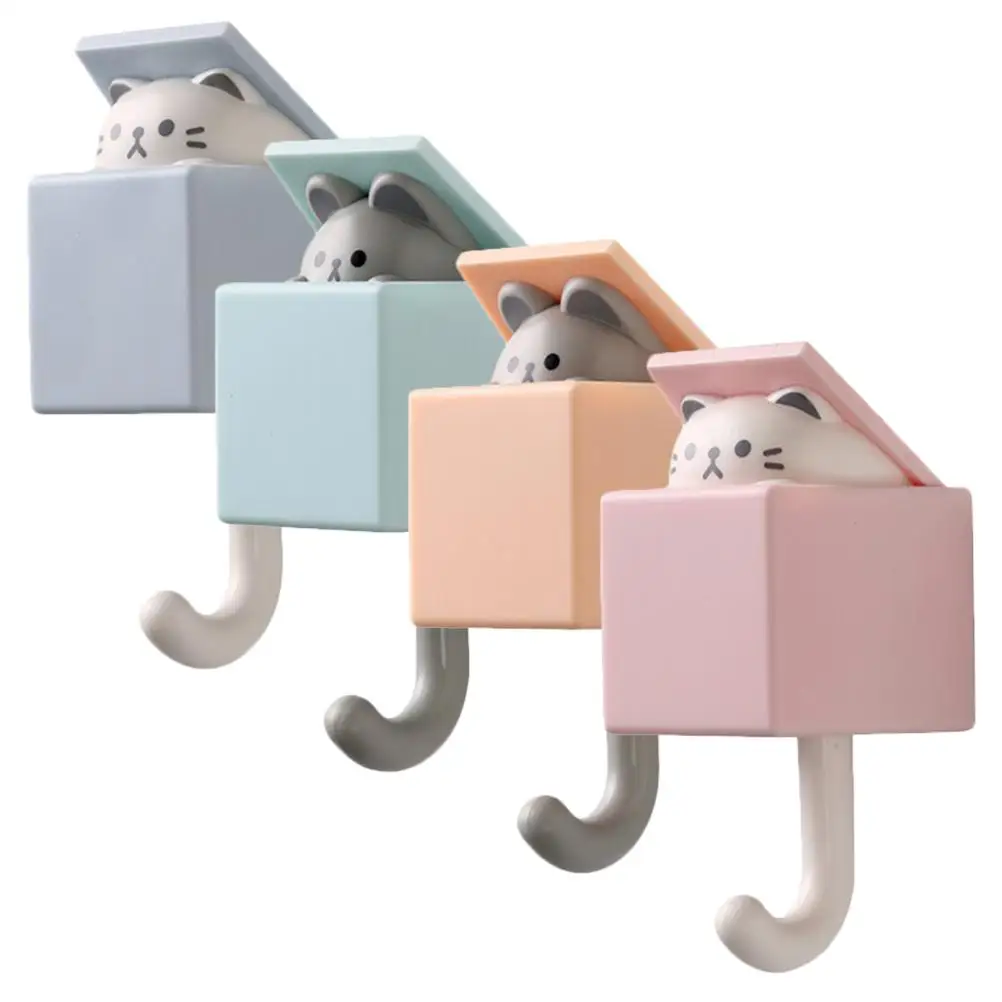 4pcs Non-marking Sticky Hooks Sturdy Cartoon Wall Mounts for Clothes Coats Hats Bath Towel Rack Dorm Room Decor
4pcs Non-marking Sticky Hooks Sturdy Cartoon Wall Mounts for Clothes Coats Hats Bath Towel Rack Dorm Room Decor