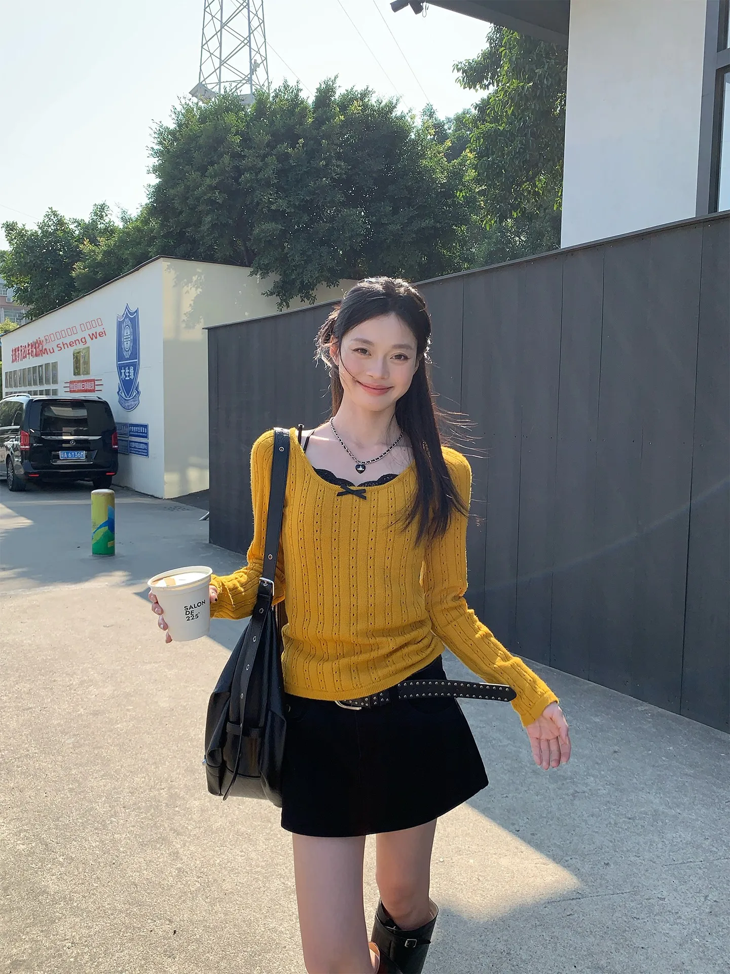 Хлопковая юбка-трапеция Bla Waed для женщин, весенняя, свободная, стройнящая, в корейском стиле, с высокой талией, для работы и повседневной носки
Хлопковая юбка-трапеция Bla Waed для женщин, весенняя, свободная, стройнящая, в корейском стиле, с высокой талией, для работы и повседневной носки