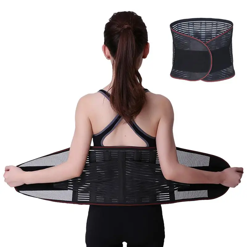 Breathable Weightlifting Belt Supportive Protective Belt Lumbar Support Belt Lumbosacral Back Brace For Riding Climbing Boxing
Breathable Weightlifting Belt Supportive Protective Belt Lumbar Support Belt Lumbosacral Back Brace For Riding Climbing Boxing