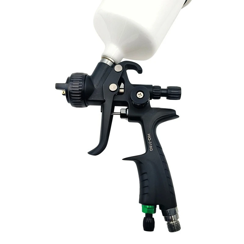 318 upper pot spray gun, high atomization upper pot furniture topcoat, car paint spray gun, sheet metal spray paint
318 upper pot spray gun, high atomization upper pot furniture topcoat, car paint spray gun, sheet metal spray paint