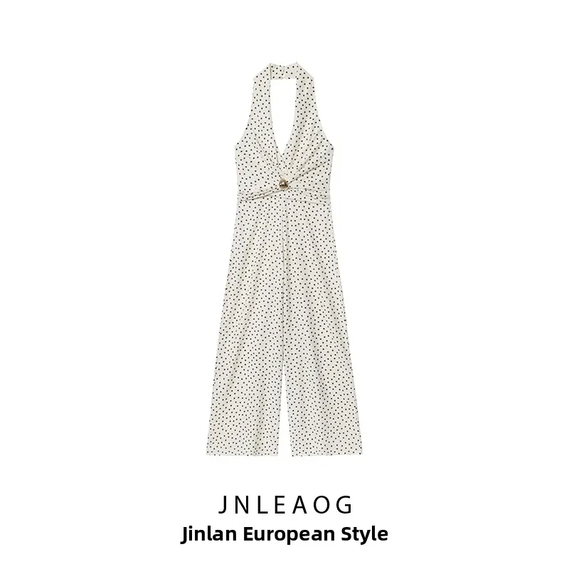 Faionable Polka Dot Ne Hanging JNLEAOG, осеннее новое поступление, женские уличные широкие брюки с высокой талией 
Faionable Polka Dot Ne Hanging JNLEAOG, осеннее новое поступление, женские уличные широкие брюки с высокой талией