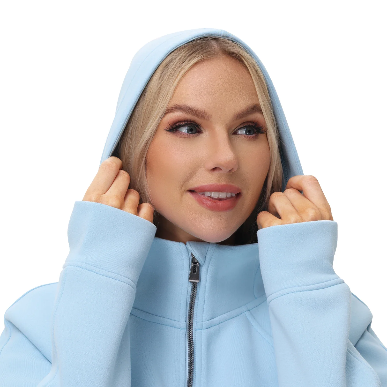 Women's Fleece Pullover Solid Warm Hoodies Half Zipper Long Sleeve Sweatshirts Tracksuits Outfits Short-style Sports Suit
Women's Fleece Pullover Solid Warm Hoodies Half Zipper Long Sleeve Sweatshirts Tracksuits Outfits Short-style Sports Suit