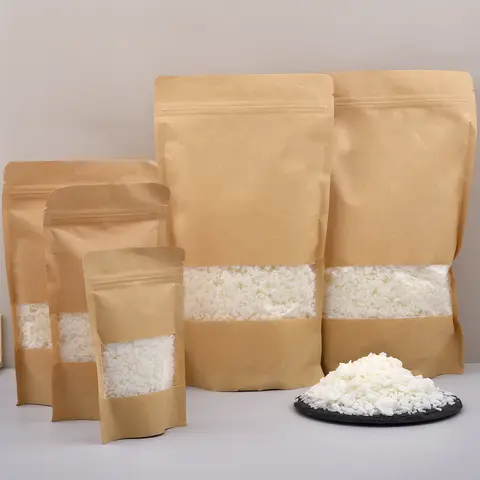 50/100/250/500/1000g Natural Soy Waxs Flake For DIY Handmade Candles Crafts Additive-Free Scented Candle Raw Material Making Kit