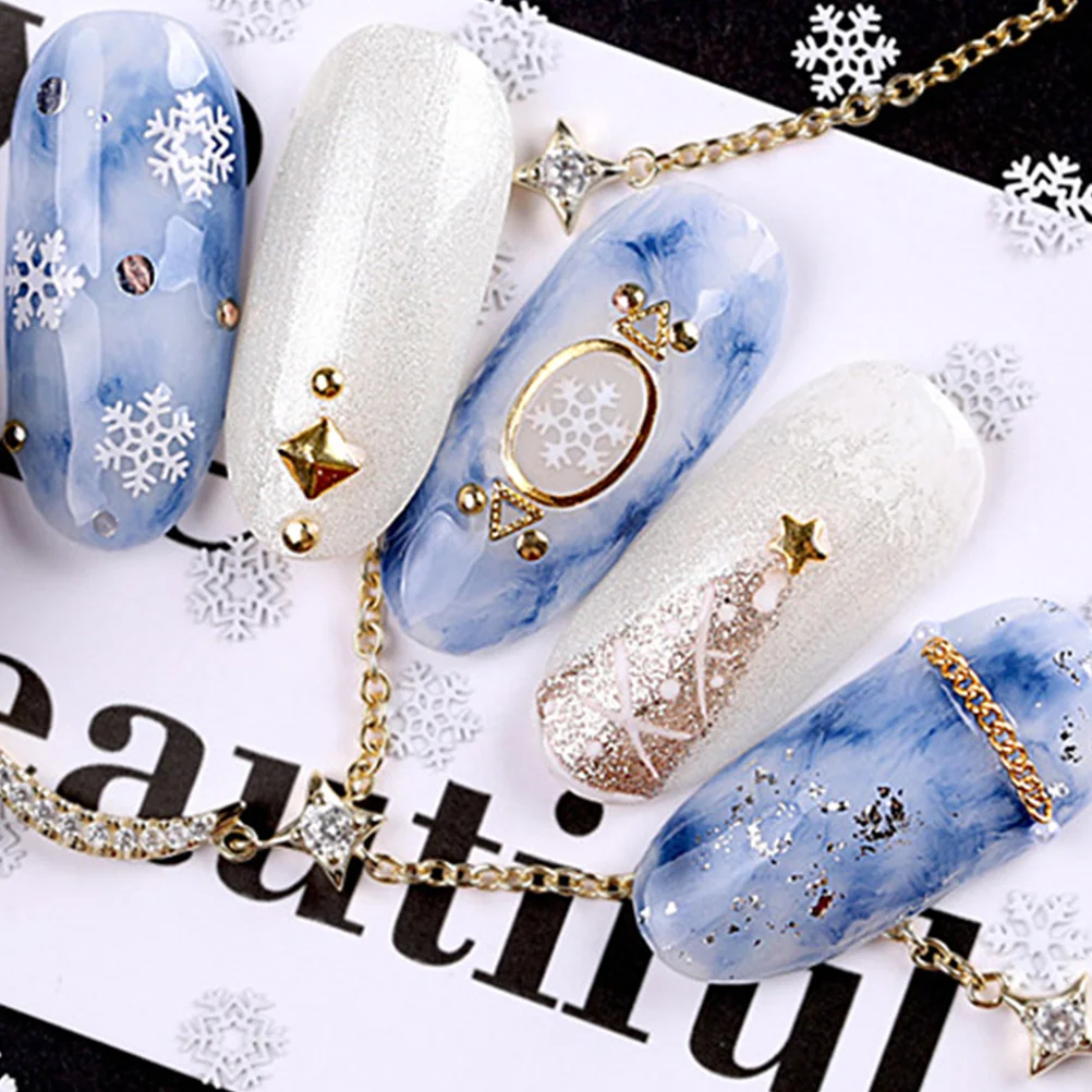 3 Boxes Snowflake Nail Decorations Christmas Sequins Manicure DIY Accessories Nail Art Charms Christmas Manicure Charms 
3 Boxes Snowflake Nail Decorations Christmas Sequins Manicure DIY Accessories Nail Art Charms Christmas Manicure Charms