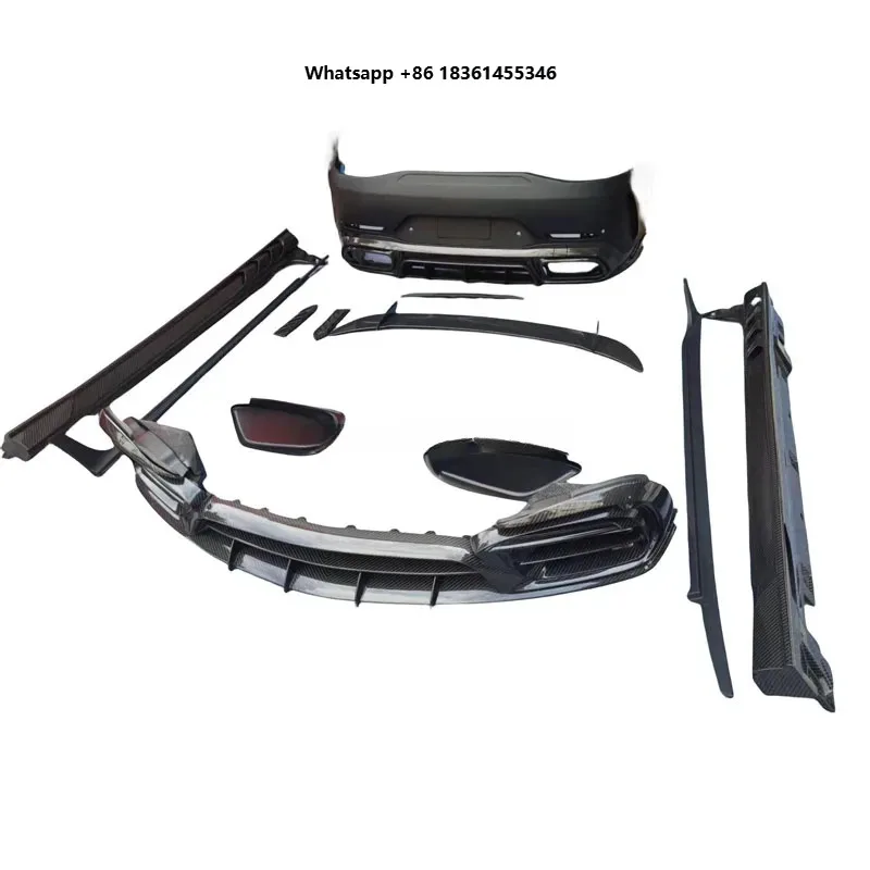 For GT63S Upgrade to Top-Car Style Dry Carbon Fiber Front Lip Rear Bumper Wing Spoiler Side Skirts Body Kit
For GT63S Upgrade to Top-Car Style Dry Carbon Fiber Front Lip Rear Bumper Wing Spoiler Side Skirts Body Kit