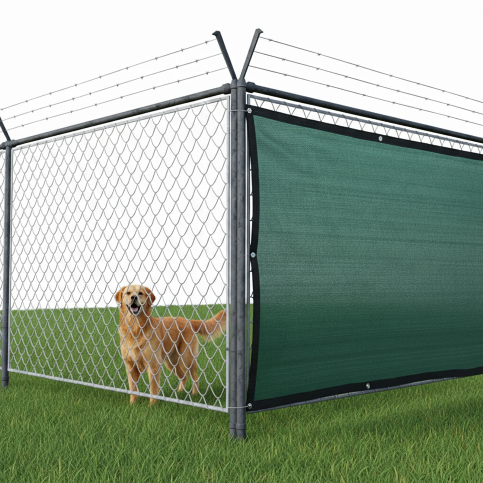 4ft X 455ft Privacy Screen Fence 90% Blockage with Reinforced Bindings and Metal Grommets for Deck Outdoor Backyard Patio
4ft X 455ft Privacy Screen Fence 90% Blockage with Reinforced Bindings and Metal Grommets for Deck Outdoor Backyard Patio