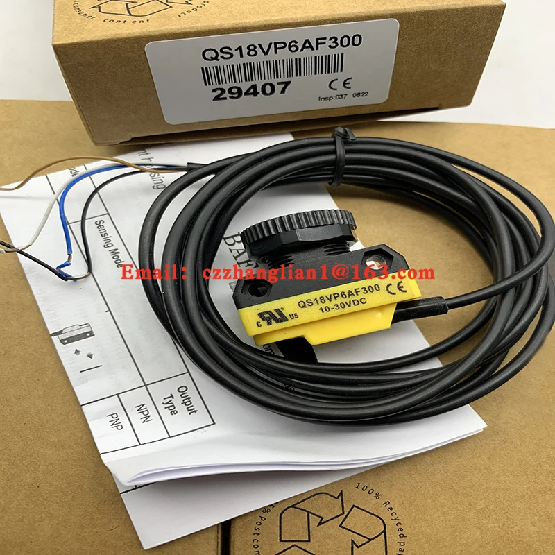 Фотоэлектрический переключатель QS18VP6AF300Q5 QS18VN6AF300Q5 фотосессия абсолютно новые модели
Фотоэлектрический переключатель QS18VP6AF300Q5 QS18VN6AF300Q5 фотосессия абсолютно новые модели