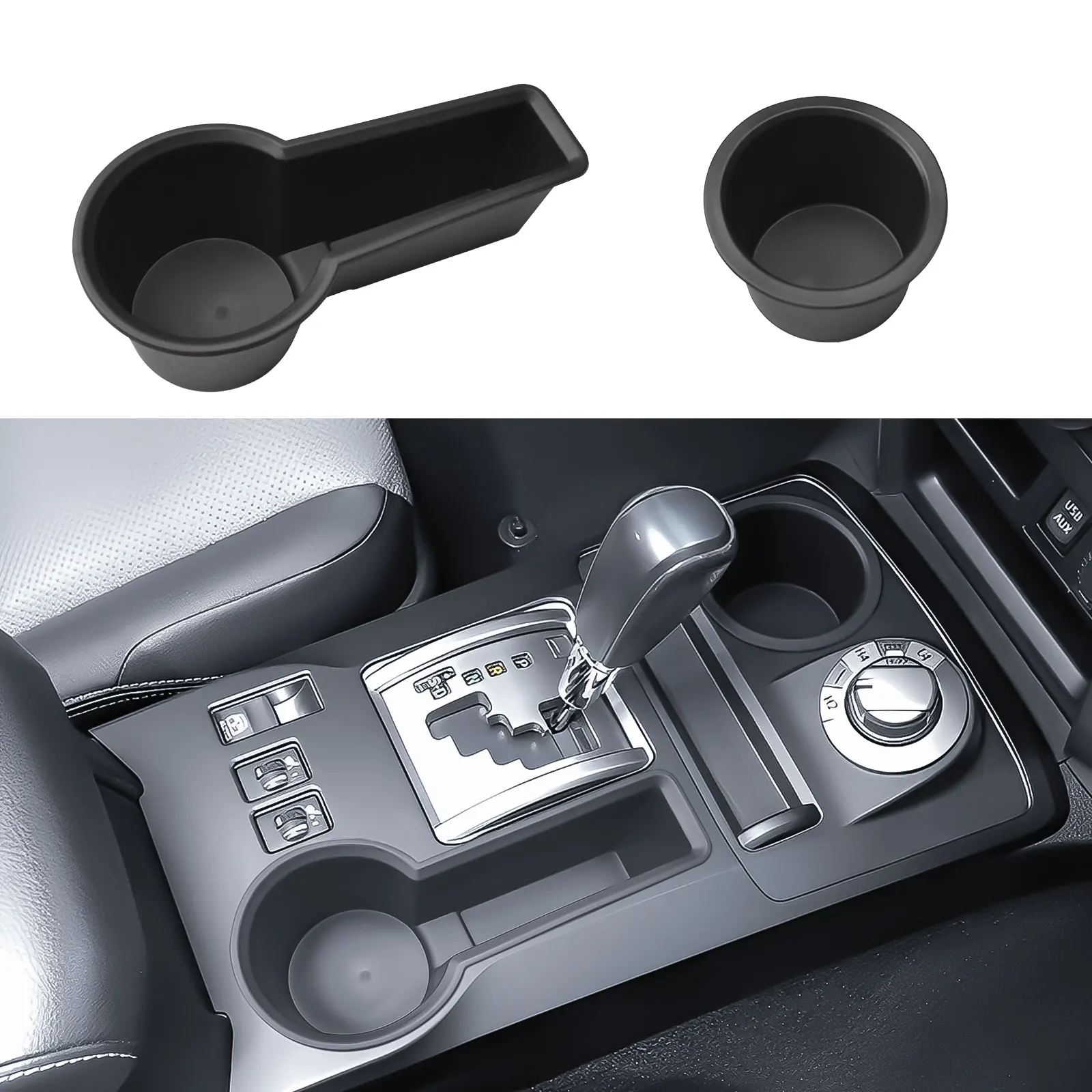 Gear Shift Cup Holder for 2014-2024 Toyota 4Runner Center Console Cupholder Coaster Liner Interior Water Storage Car Accessories 
Gear Shift Cup Holder for 2014-2024 Toyota 4Runner Center Console Cupholder Coaster Liner Interior Water Storage Car Accessories