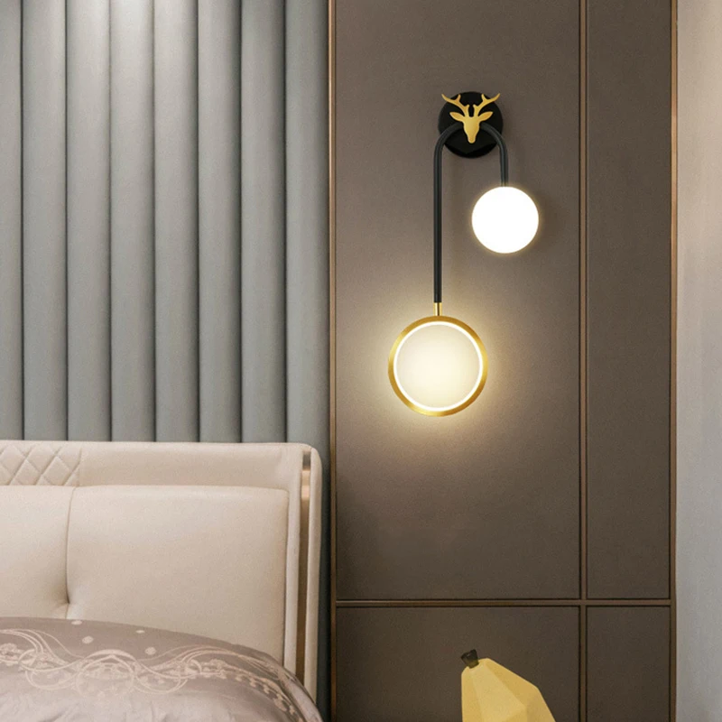 Modern Led Wall Lights Simple Background Lamps Stairwell Aisle Bedroom Bedside Lamps Nordic Creative Indoor Lighting Wall Lights
Modern Led Wall Lights Simple Background Lamps Stairwell Aisle Bedroom Bedside Lamps Nordic Creative Indoor Lighting Wall Lights