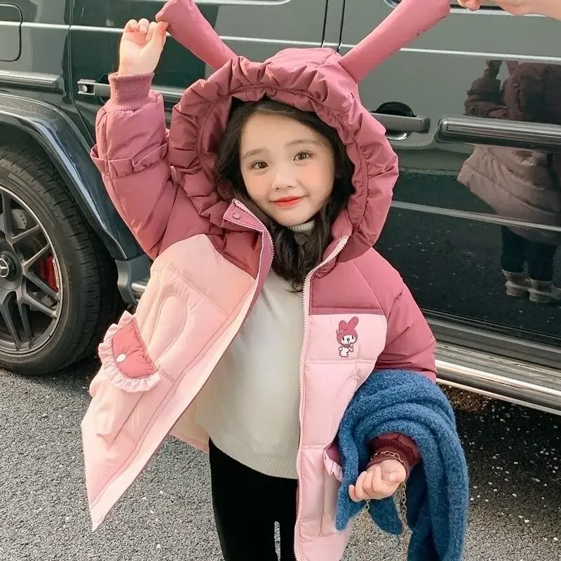Miniso Cute Sanrio Children's Cotton Clothes My Melody Accessories Anime Outerwear Thickened Winter Jacket Padded Toys Girl Gift
Miniso Cute Sanrio Children's Cotton Clothes My Melody Accessories Anime Outerwear Thickened Winter Jacket Padded Toys Girl Gift