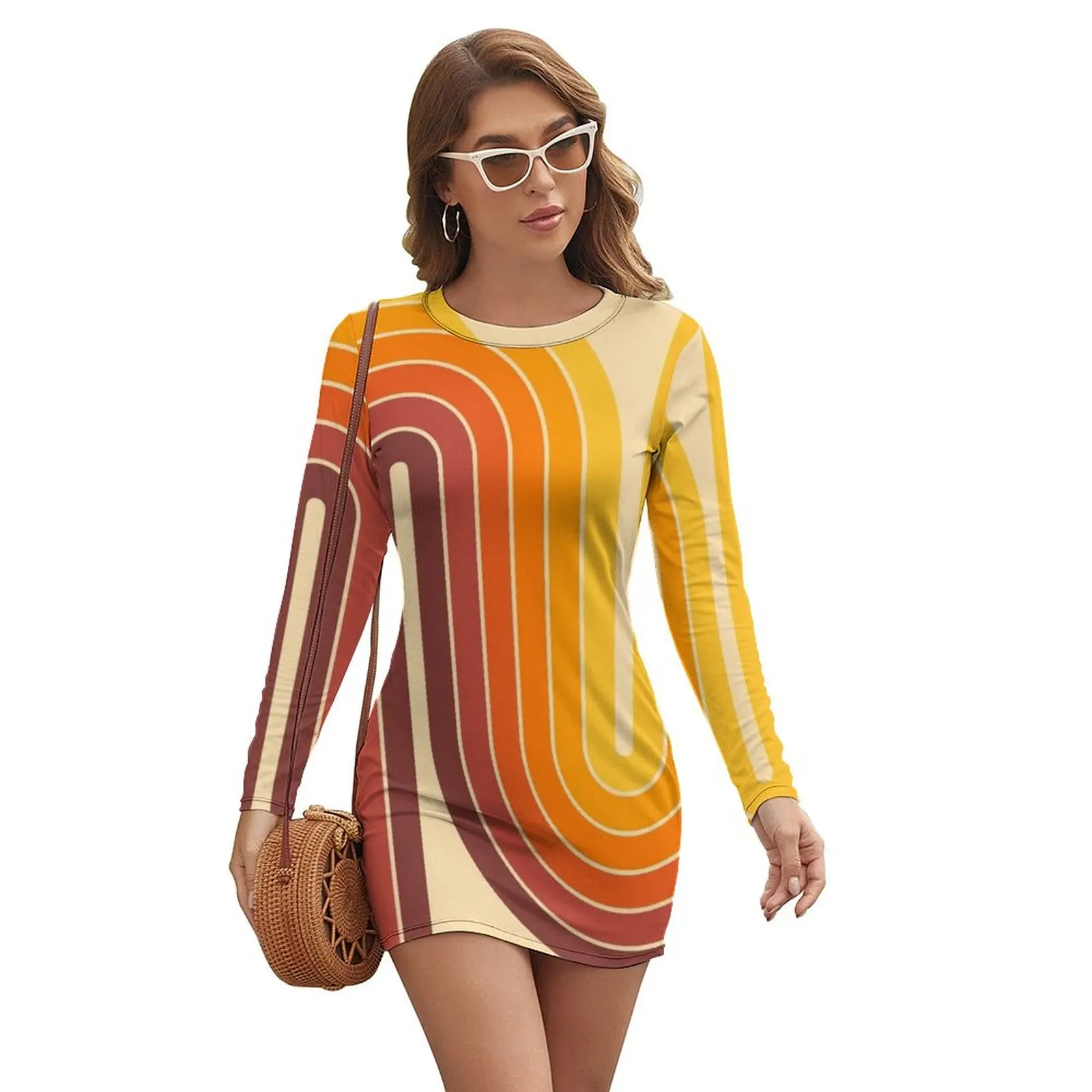 Retro Geometric Double Arch Design 522 Long-sleeved Dress dresses for prom beach dresses
Retro Geometric Double Arch Design 522 Long-sleeved Dress dresses for prom beach dresses