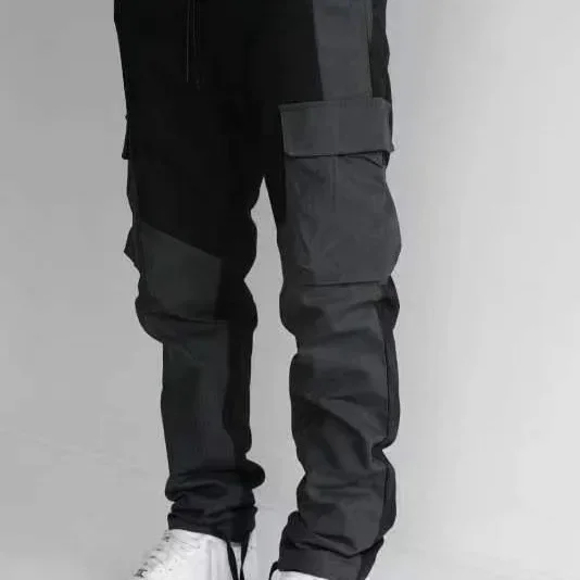 Men Streetwear Cargo Pants Multi Pocket Patchwork Mid Waist Sports Sweatpants 2024 Autumn Casual Male Ankle Length Trousers
Men Streetwear Cargo Pants Multi Pocket Patchwork Mid Waist Sports Sweatpants 2024 Autumn Casual Male Ankle Length Trousers