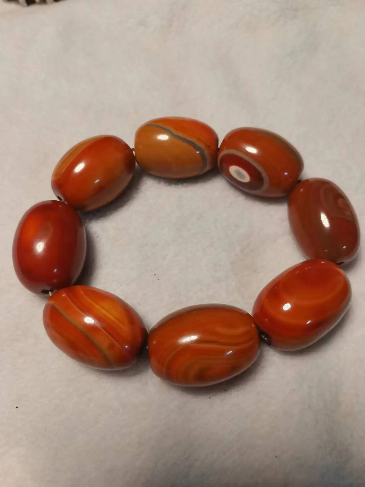 Big Size Fine Red Agate Beads Bracelet Natural Agate Ji Powerful Amulet Collectible High Quality
Big Size Fine Red Agate Beads Bracelet Natural Agate Ji Powerful Amulet Collectible High Quality