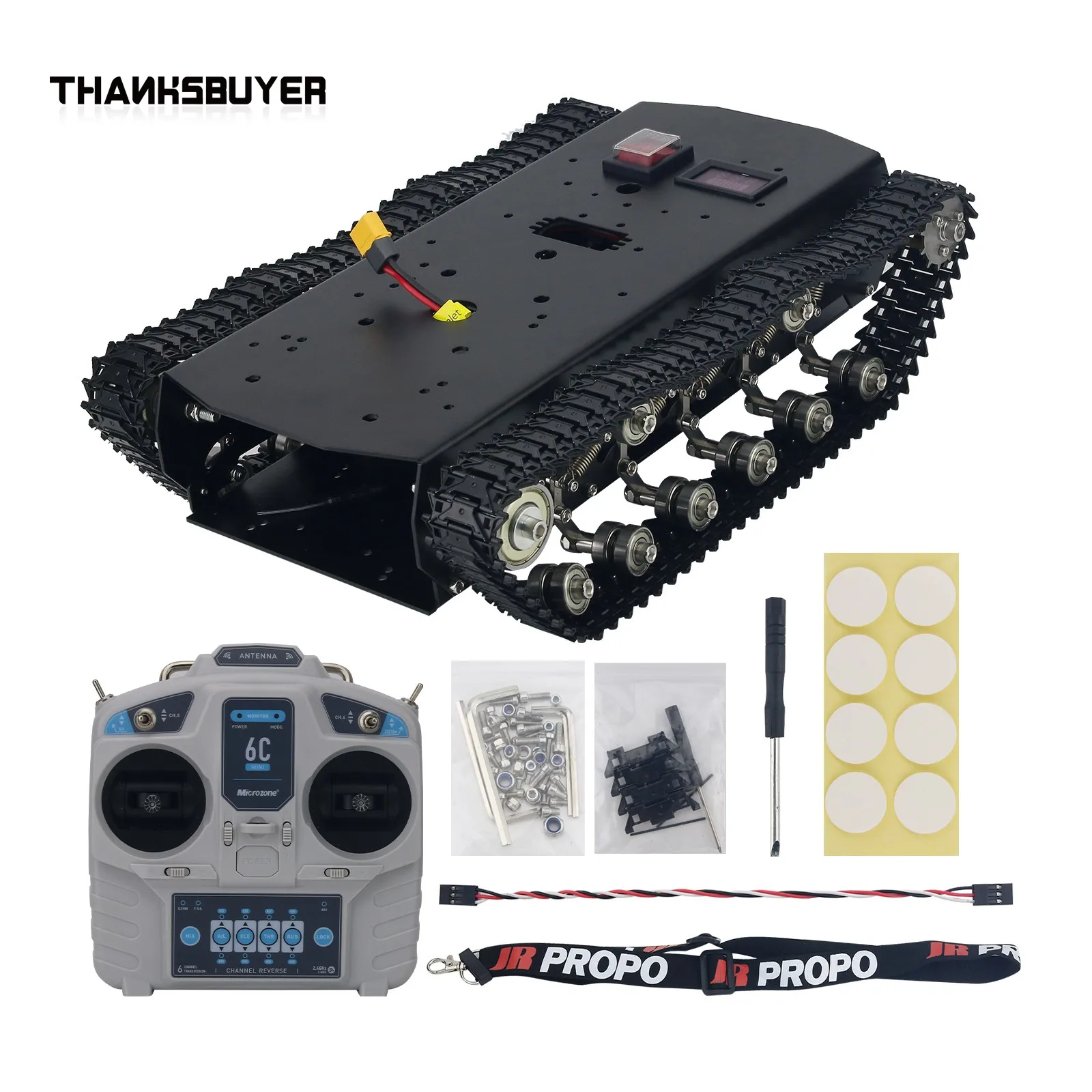 Thanksbuyer, нагрузка 10 кг, гусеничное шасси робота-танка TS700, шасси танка робота, металлическая гусеница с кодированием двигателя
Thanksbuyer, нагрузка 10 кг, гусеничное шасси робота-танка TS700, шасси танка робота, металлическая гусеница с кодированием двигателя