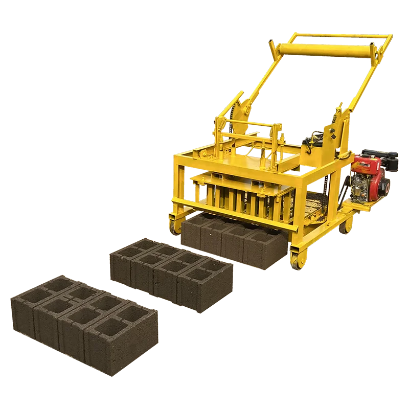 Mobile Concrete Block Making Machine Electric Semi-automatic Brick Making Machine for Hollow Bricks and Interlocking Bricks
Mobile Concrete Block Making Machine Electric Semi-automatic Brick Making Machine for Hollow Bricks and Interlocking Bricks