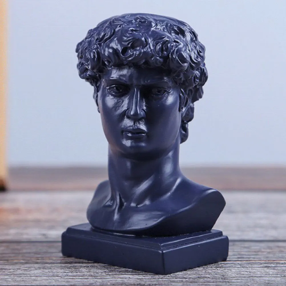 Resin David Statue Toothpick Holder Craft Home Desktop Sculpture Decorative Resin Sculpture Indoor Table Ornament 
Resin David Statue Toothpick Holder Craft Home Desktop Sculpture Decorative Resin Sculpture Indoor Table Ornament