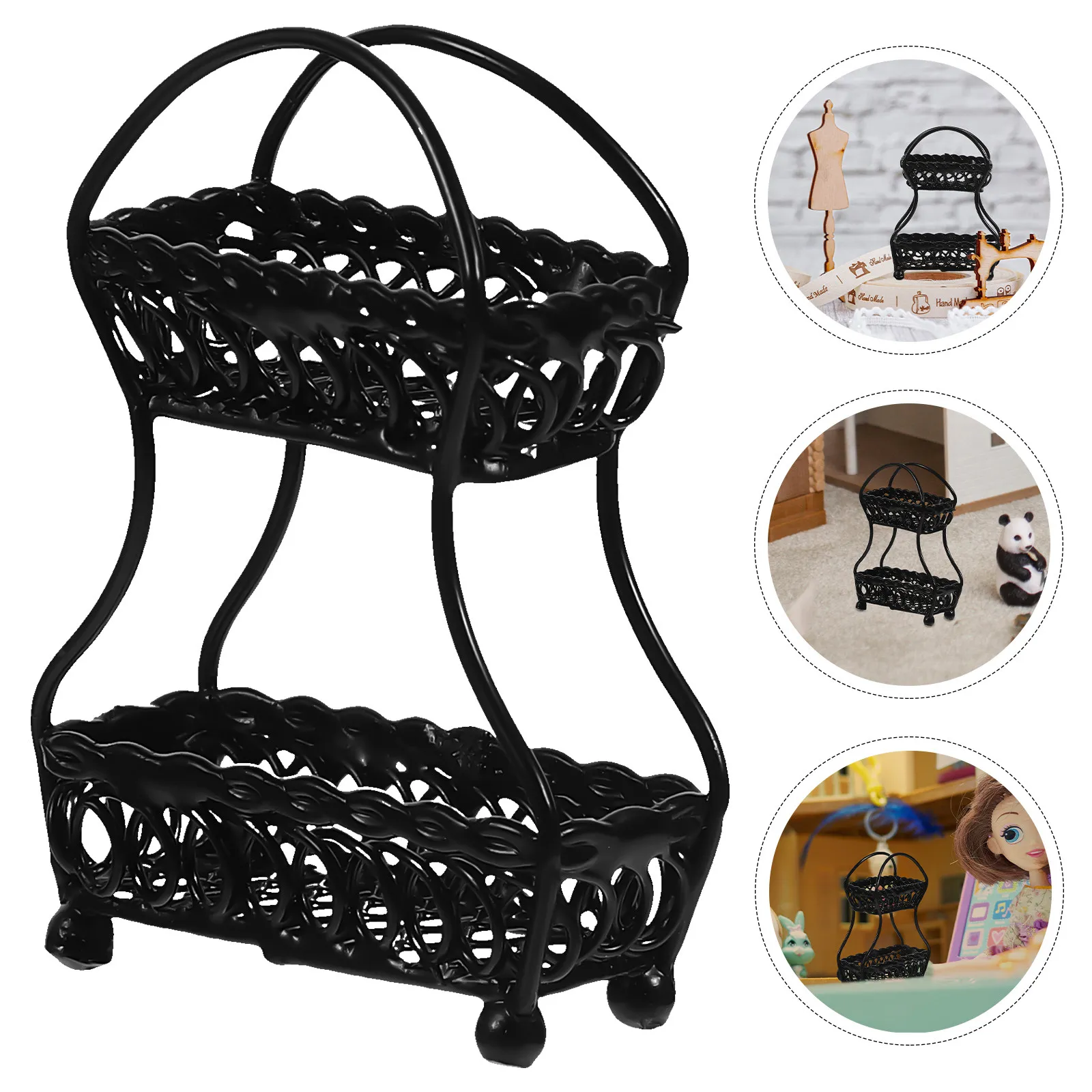 Miniature Metal Fruit Basket for Mini House Decoration Small Space Saving Decorative Storage Basket Teens Imagination
Miniature Metal Fruit Basket for Mini House Decoration Small Space Saving Decorative Storage Basket Teens Imagination