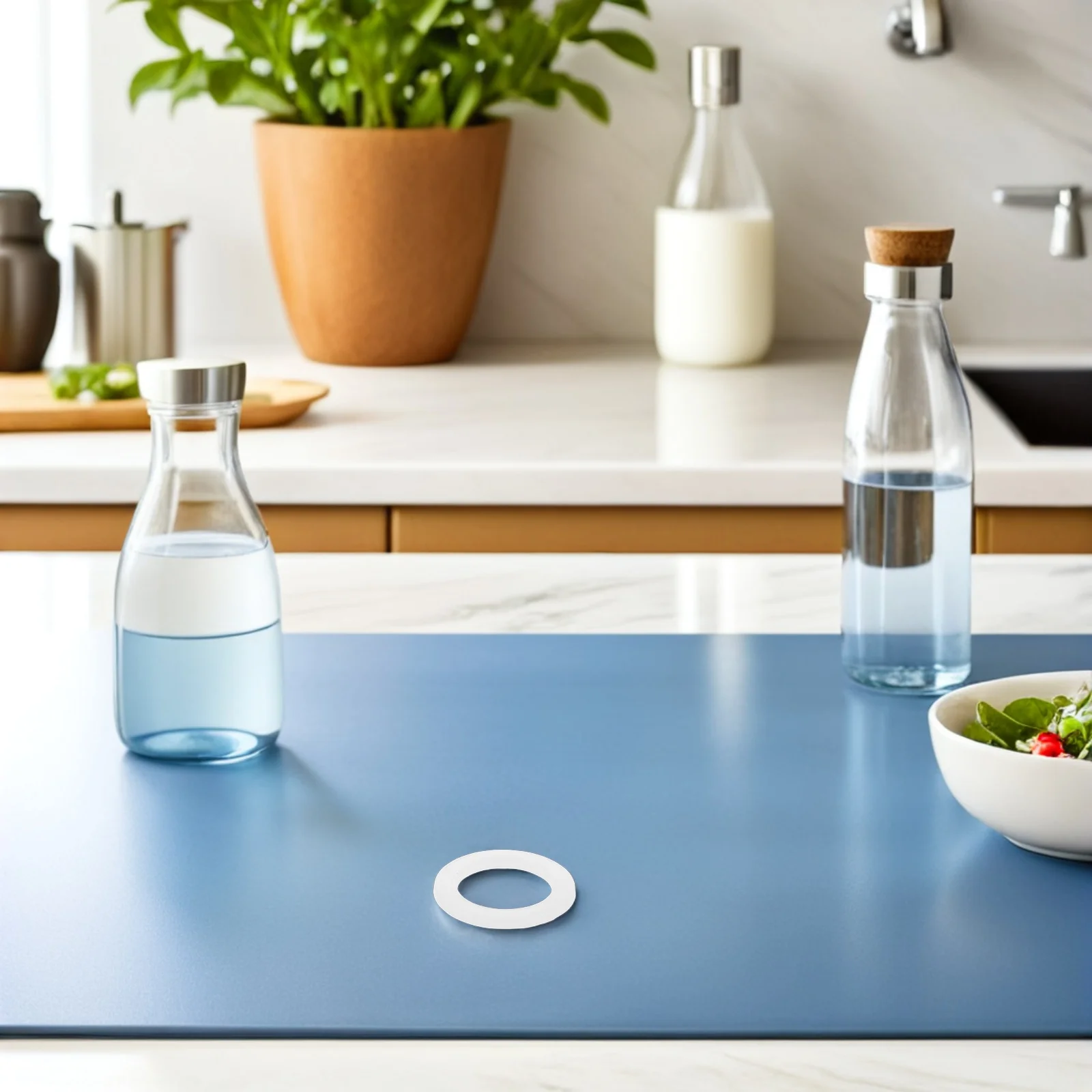 4Pcs Silicone Bottle Gaskets for Water Bottle Seal Replacement Leakproof Airtight Silicone O-Ring 1.2'' Od 0.8'' -Grade
4Pcs Silicone Bottle Gaskets for Water Bottle Seal Replacement Leakproof Airtight Silicone O-Ring 1.2'' Od 0.8'' -Grade