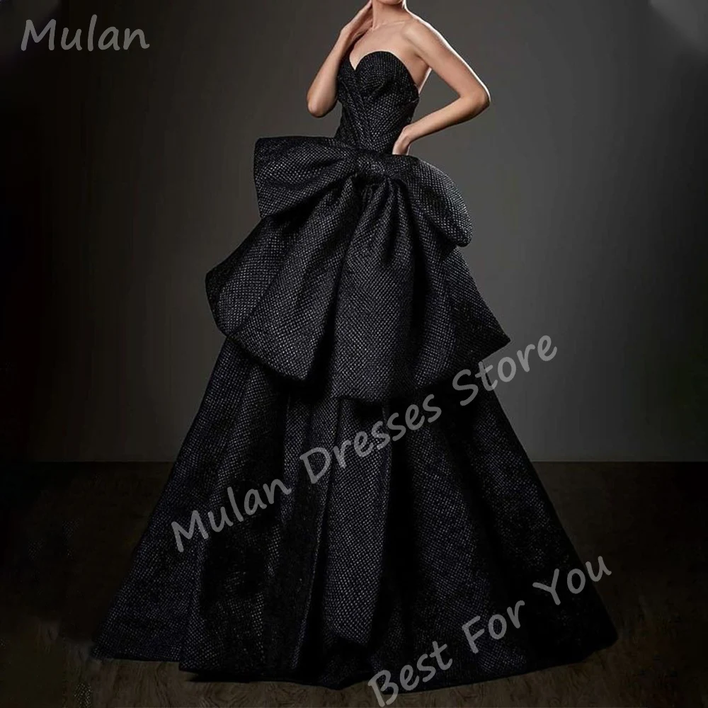 Elegant Long Black Evening Dresses for Women Sweetheart Floor-Length Sweep Train Special Events Prom Party Wedding Gala Dress
Elegant Long Black Evening Dresses for Women Sweetheart Floor-Length Sweep Train Special Events Prom Party Wedding Gala Dress