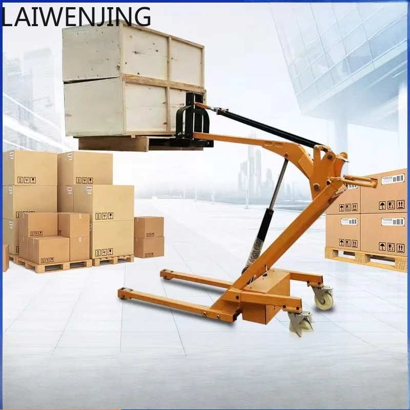 MJY Portable Electric Hydraulic Forklift Crank Arm Loading Truck Forklift Small Loading Truck Lifting Manual Stacker Handling
MJY Portable Electric Hydraulic Forklift Crank Arm Loading Truck Forklift Small Loading Truck Lifting Manual Stacker Handling
