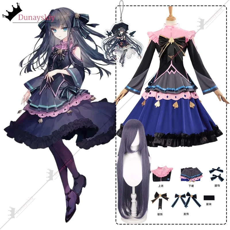 Тайрицу Косплей Аниме Игра Аркай Костюм Каваи Розовый Синий Черный Готическая Лолита Наряды Хэллоуин Маскировка Рождественский костюм женщина
Тайрицу Косплей Аниме Игра Аркай Костюм Каваи Розовый Синий Черный Готическая Лолита Наряды Хэллоуин Маскировка Рождественский костюм женщина