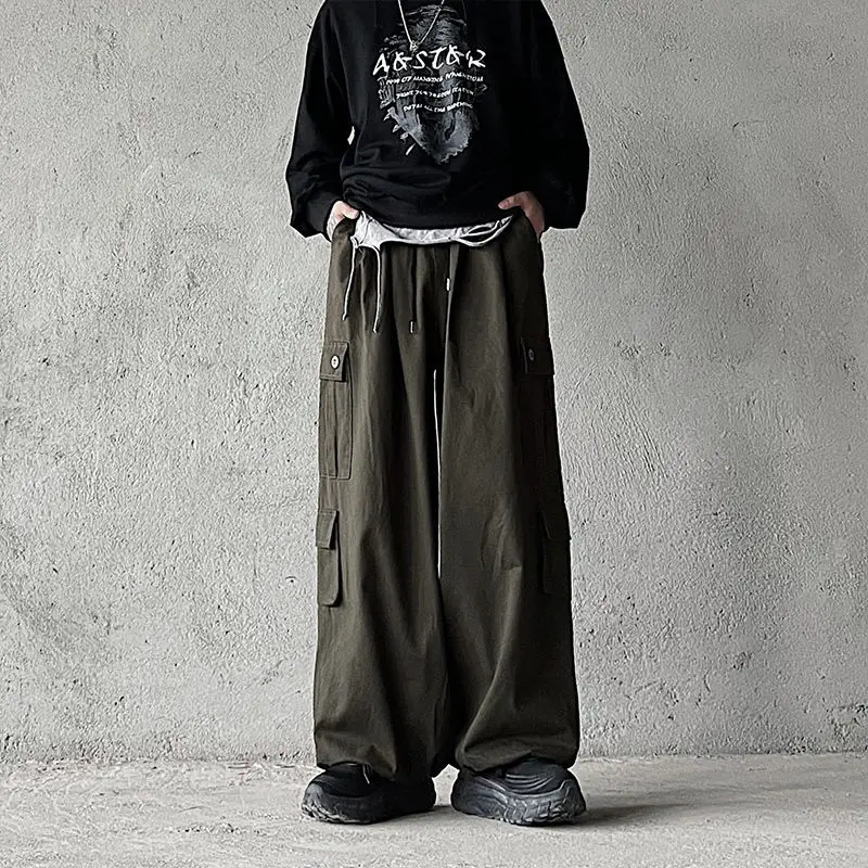 Vintage Y2k Baggy Pants Fashion Streetwear Wide Leg Oversize Cargo Pants Men Full-length Straight Long Trousers 2024 New
Vintage Y2k Baggy Pants Fashion Streetwear Wide Leg Oversize Cargo Pants Men Full-length Straight Long Trousers 2024 New