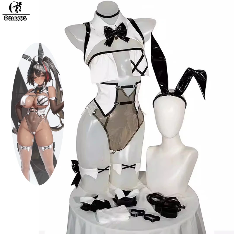 ROLECOS Nikke Game Goddess of Victory Byoru Cosplay Costume Sexy Bunny Girl Suit Women Jumpsuit Halloween Carnival Party Outfit
ROLECOS Nikke Game Goddess of Victory Byoru Cosplay Costume Sexy Bunny Girl Suit Women Jumpsuit Halloween Carnival Party Outfit