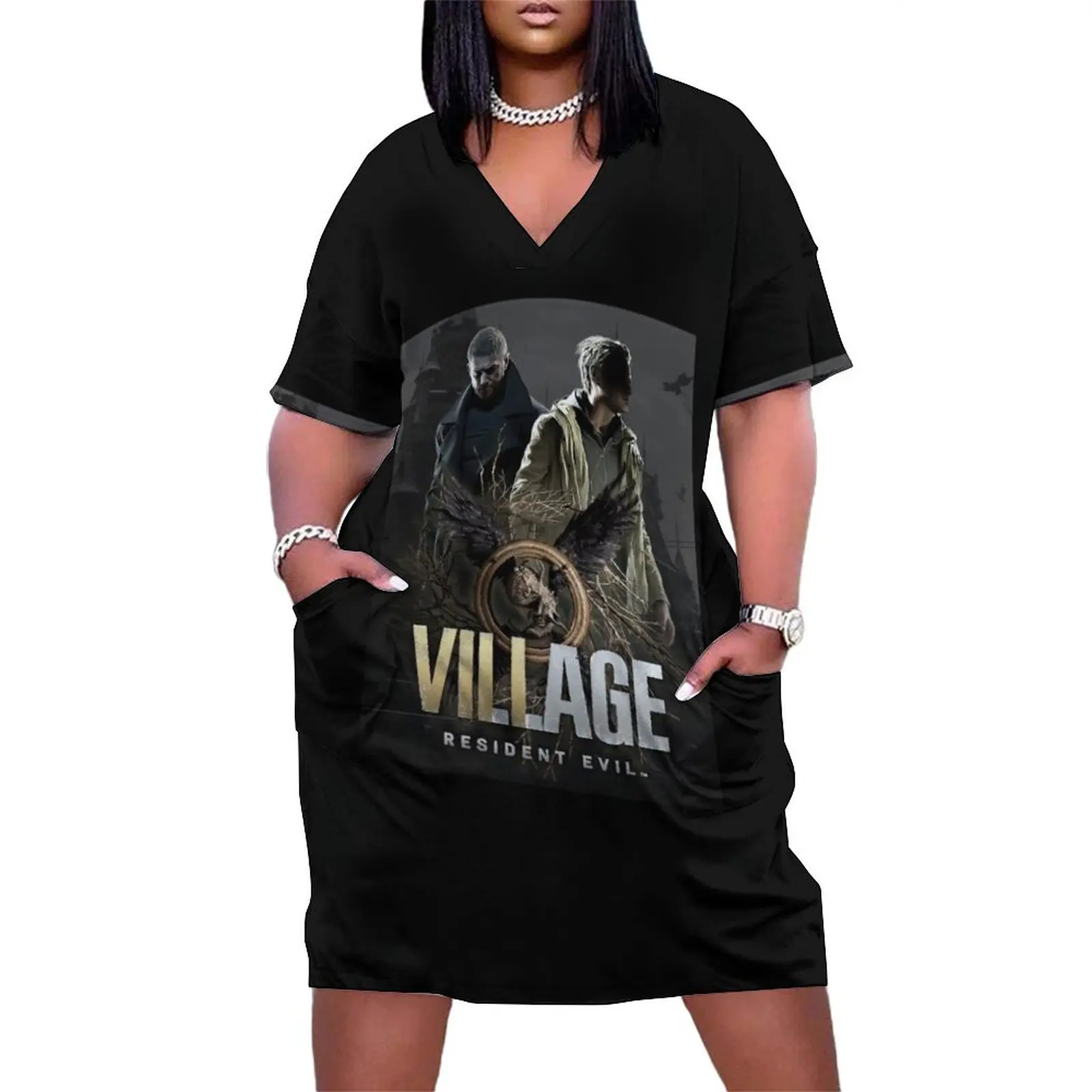 Resident Evil Village Loose Pocket Dress Bridesmaid dress woman dresses summer woman 2025 summer dresses ladies 2025
Resident Evil Village Loose Pocket Dress Bridesmaid dress woman dresses summer woman 2025 summer dresses ladies 2025